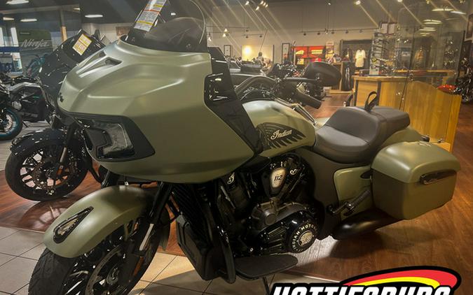 2025 Indian Challenger Dark Horse 112 Moss Green Smoke
