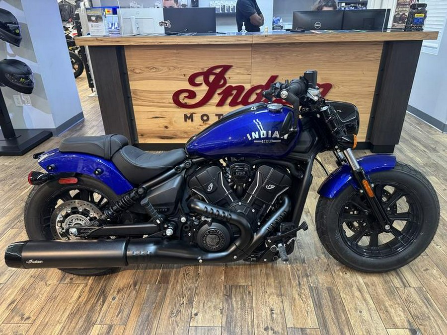 2025 Indian Motorcycle® Scout® Bobber Limited +Tech Spirit Blue Metallic