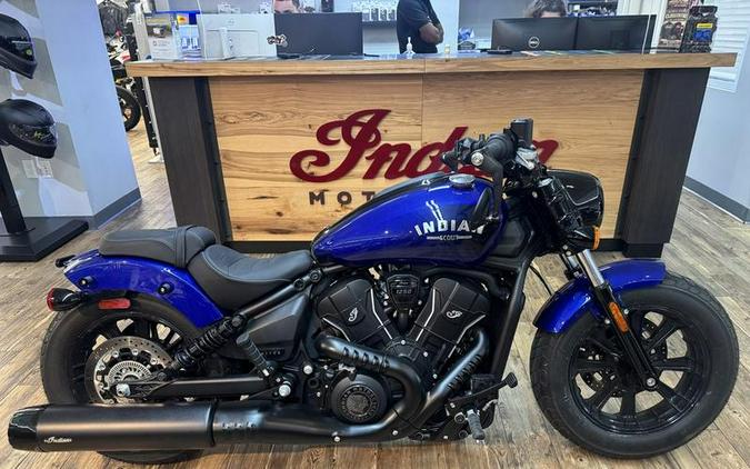 2025 Indian Motorcycle® Scout® Bobber Limited +Tech Spirit Blue Metallic