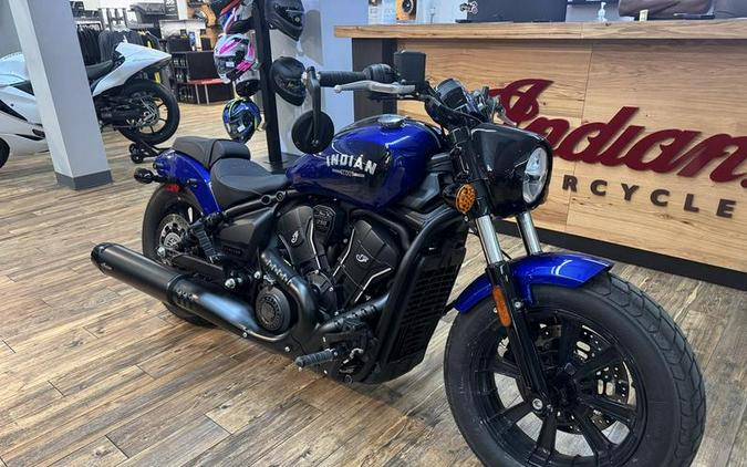 2025 Indian Motorcycle® Scout® Bobber Limited +Tech Spirit Blue Metallic