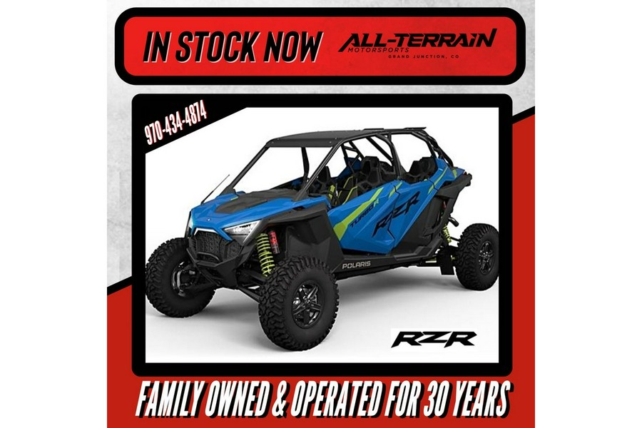 2024 Polaris Industries RZR Turbo R 4 Ultimate - Velocity Blue