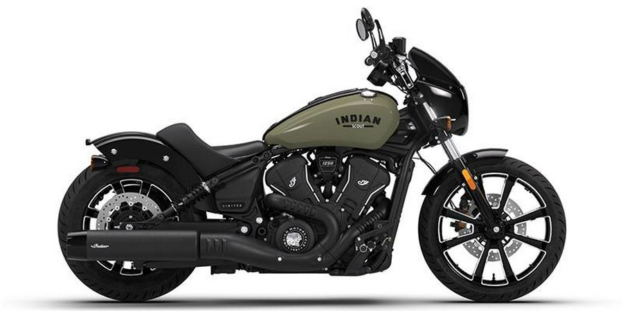 2026 SPORT SCOUT LT W/ TECH, MOSS GREEN, 49ST Limited + Tech - Indian Motorcycle