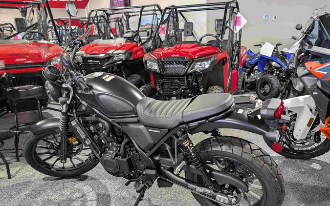 2026 Honda SCL500 Matte Black Metallic - 300005