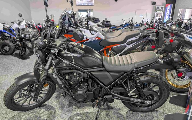 2026 Honda SCL500 Matte Black Metallic - 300005
