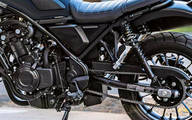 2026 Honda SCL500 Matte Black Metallic - 300005