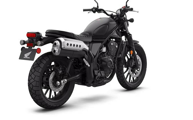 2026 Honda SCL500 Matte Black Metallic - 300005