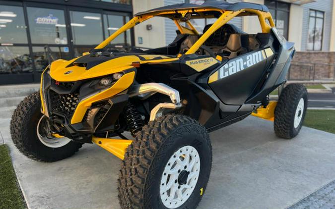 2024 Can-Am® Maverick R X RS Carbon Black & Neo Yellow