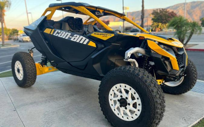 2024 Can-Am® Maverick R X RS Carbon Black & Neo Yellow