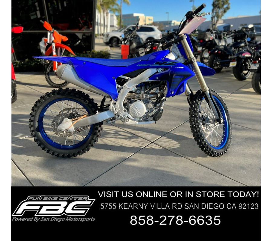 2024 Yamaha YZ250F Team Yamaha Blue