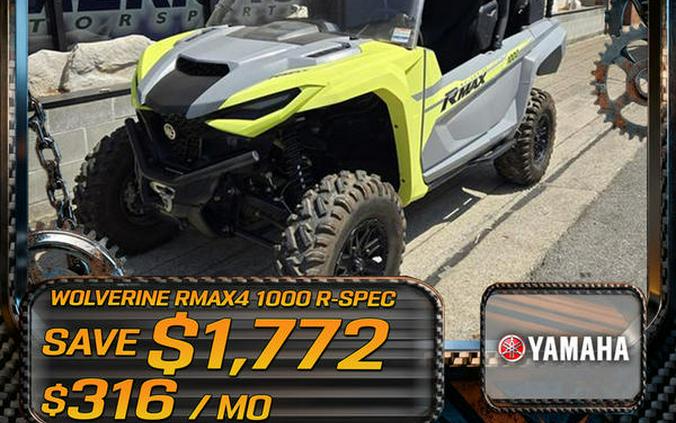 2022 Yamaha Wolverine RMAX4 1000 R-Spec