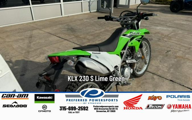 2025 Kawasaki KLX 230 S Lime Green