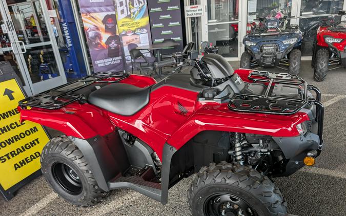 2026 Honda Fourtrax Rancher 4X4 Automatic DCT EPS Hero Red