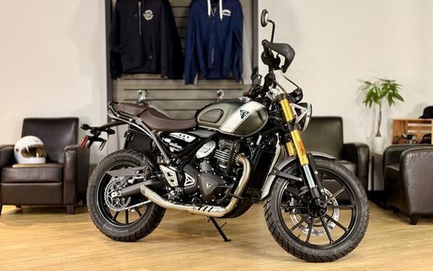 2025 Triumph Scrambler 400 X