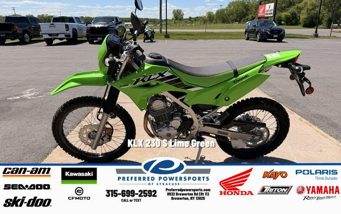2025 KLX 230 S Lime Green - Kawasaki