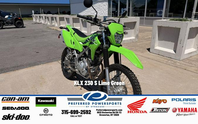 2025 KLX 230 S Lime Green - Kawasaki