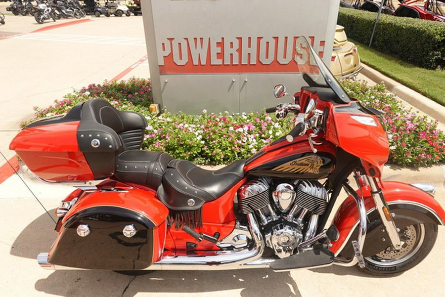 2017 Indian Chieftain Wildfire Red Over Thunder Black