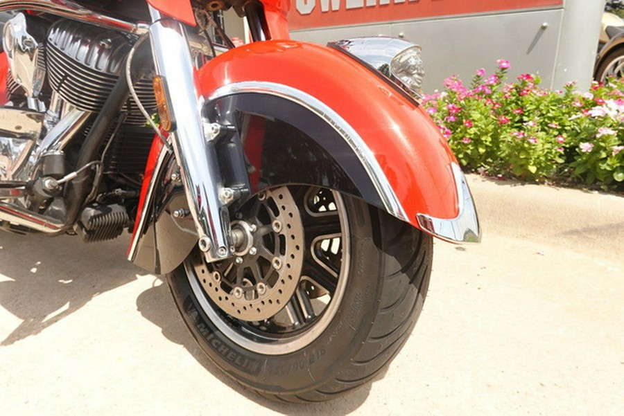 2017 Indian Chieftain Wildfire Red Over Thunder Black