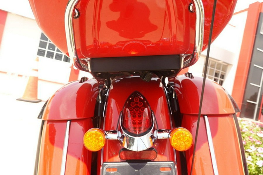 2017 Indian Chieftain Wildfire Red Over Thunder Black