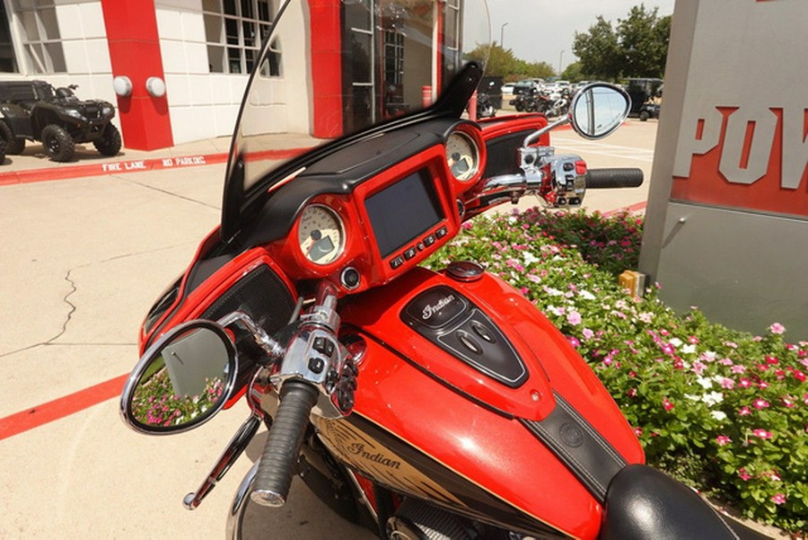 2017 Indian Chieftain Wildfire Red Over Thunder Black