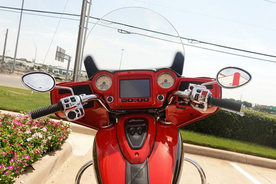 2017 Indian Chieftain Wildfire Red Over Thunder Black