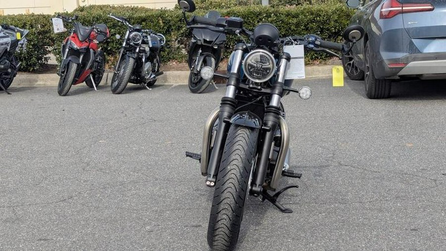 2026 Triumph Bonneville Bobber Interstellar Blue