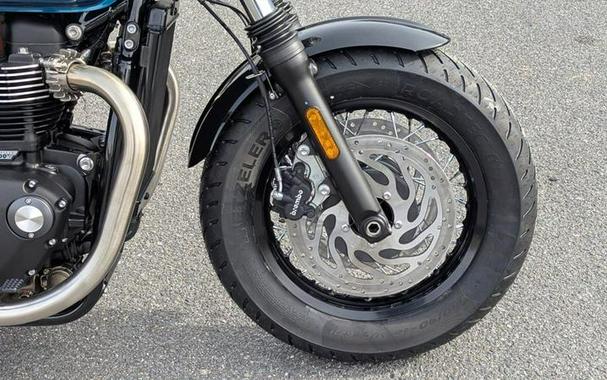 2026 Triumph Bonneville Bobber Interstellar Blue