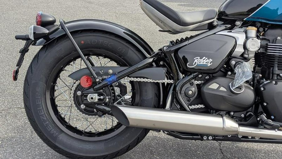 2026 Triumph Bonneville Bobber Interstellar Blue