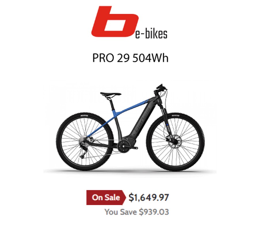 2022 Benelli Bike E-MTB 1.0 PRO AL 29 504Wh (L)