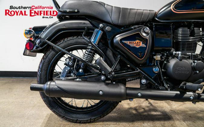 2024 Royal Enfield Bullet 350 Black Gold