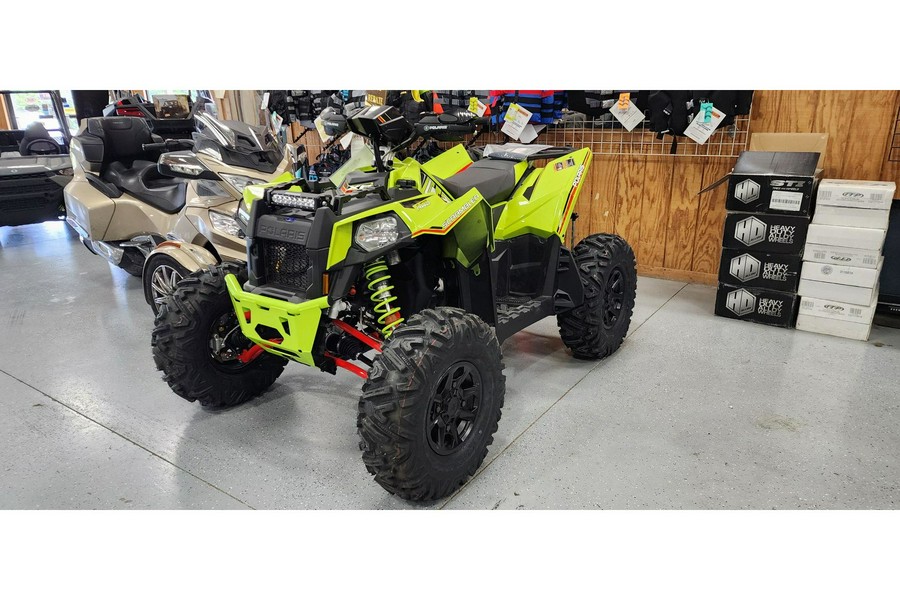 2024 Polaris Industries A24SGE95AT Scrambler XP 1000 S Lifted Lime