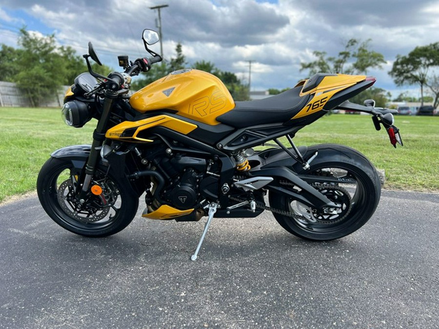 2024 Triumph Street Triple 765 RS Cosmic Yellow RS