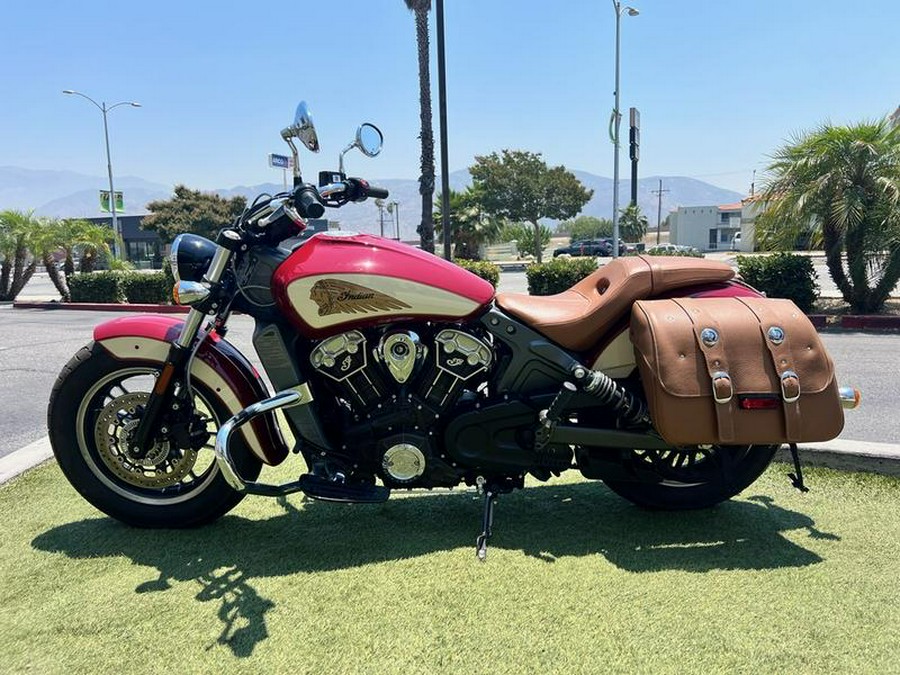 2020 Indian Motorcycle® Scout® ABS Icon Series Ruby Metallic/Pearl White