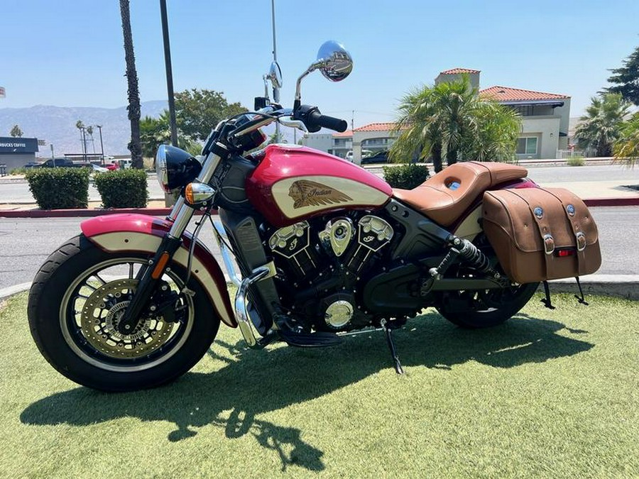 2020 Indian Motorcycle® Scout® ABS Icon Series Ruby Metallic/Pearl White