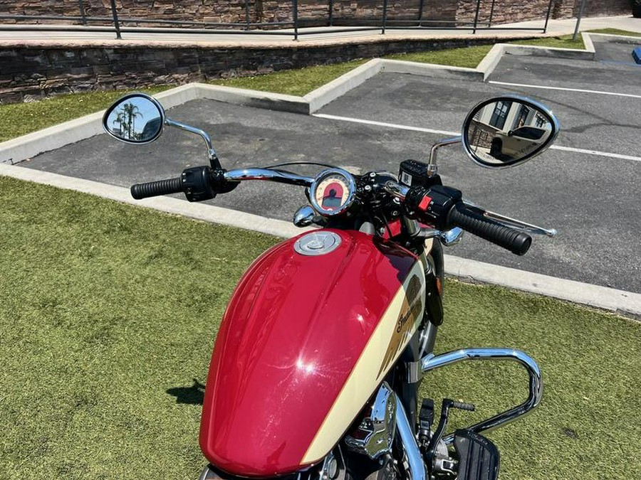 2020 Indian Motorcycle® Scout® ABS Icon Series Ruby Metallic/Pearl White