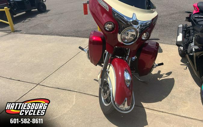 2015 Indian Roadmaster Indian Red/Ivory Cream