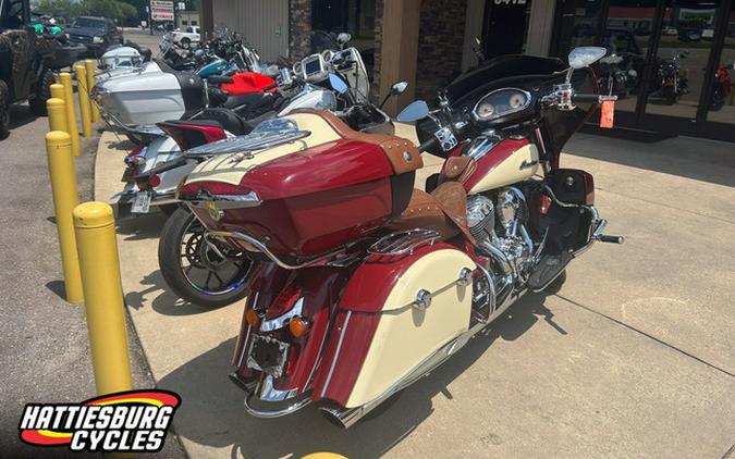 2015 Indian Roadmaster Indian Red/Ivory Cream
