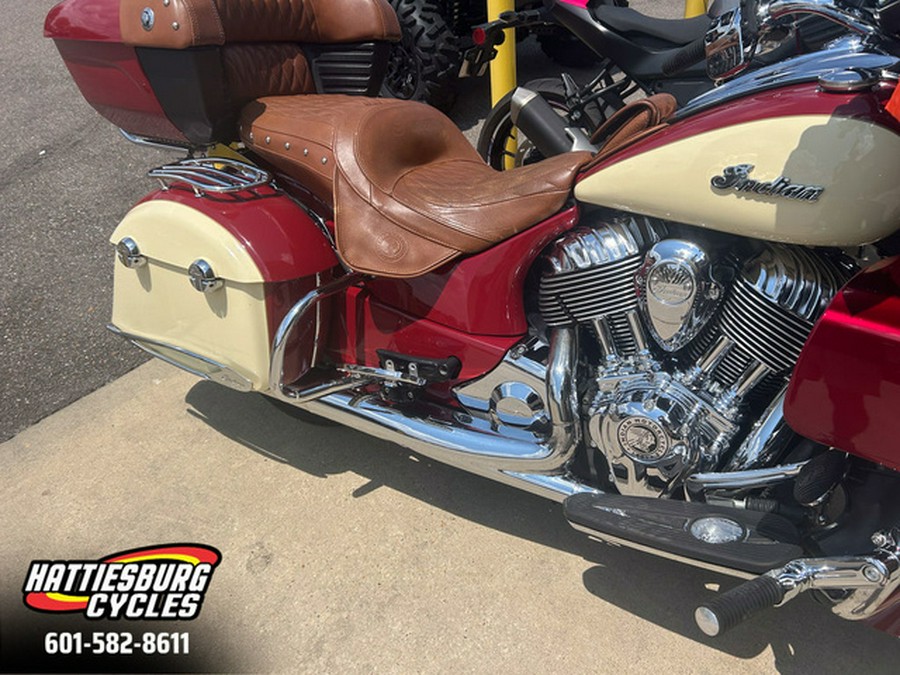 2015 Indian Roadmaster Indian Red/Ivory Cream