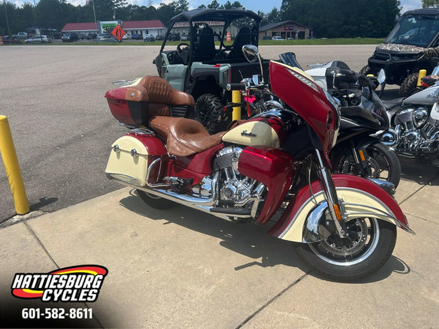 2015 Indian Roadmaster Indian Red/Ivory Cream