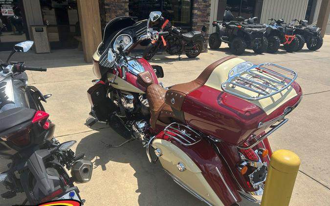 2015 Indian Roadmaster Indian Red/Ivory Cream