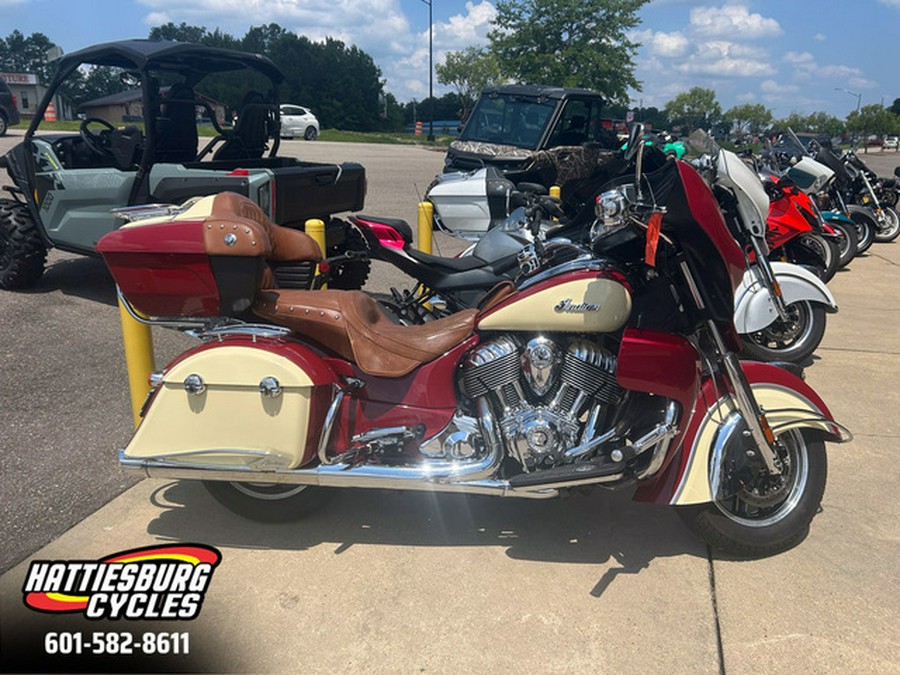 2015 Indian Roadmaster Indian Red/Ivory Cream