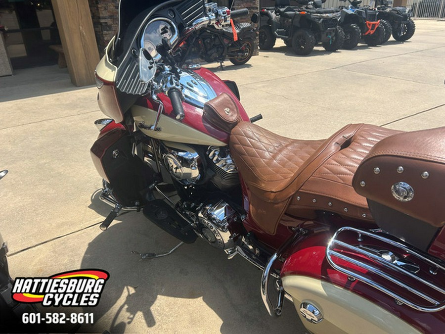 2015 Indian Roadmaster Indian Red/Ivory Cream