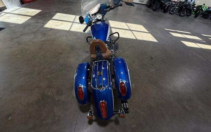 2017 Indian Motorcycle® Scout® ABS Brilliant Blue Over White and Red