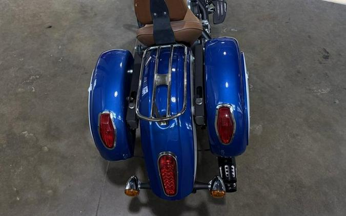 2017 Indian Motorcycle® Scout® ABS Brilliant Blue Over White and Red