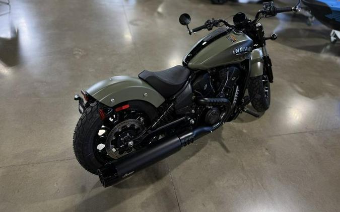 2026 Indian Motorcycle® Scout® Bobber Limited +Tech Moss Green Smoke
