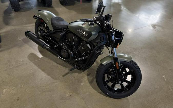 2026 Indian Motorcycle® Scout® Bobber Limited +Tech Moss Green Smoke