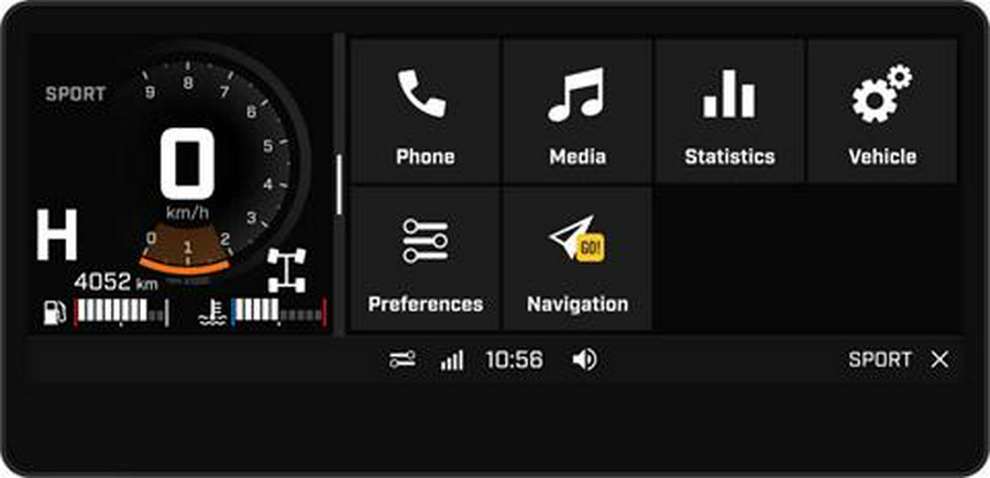 2026 Can-Am Defender MAX XT CAB HD11 with 10.25 in. touchscreen display