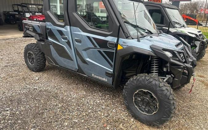 2025 Kawasaki METALLIC BLUISH GRAY RIDGE XR CREW LIMITED HVAC