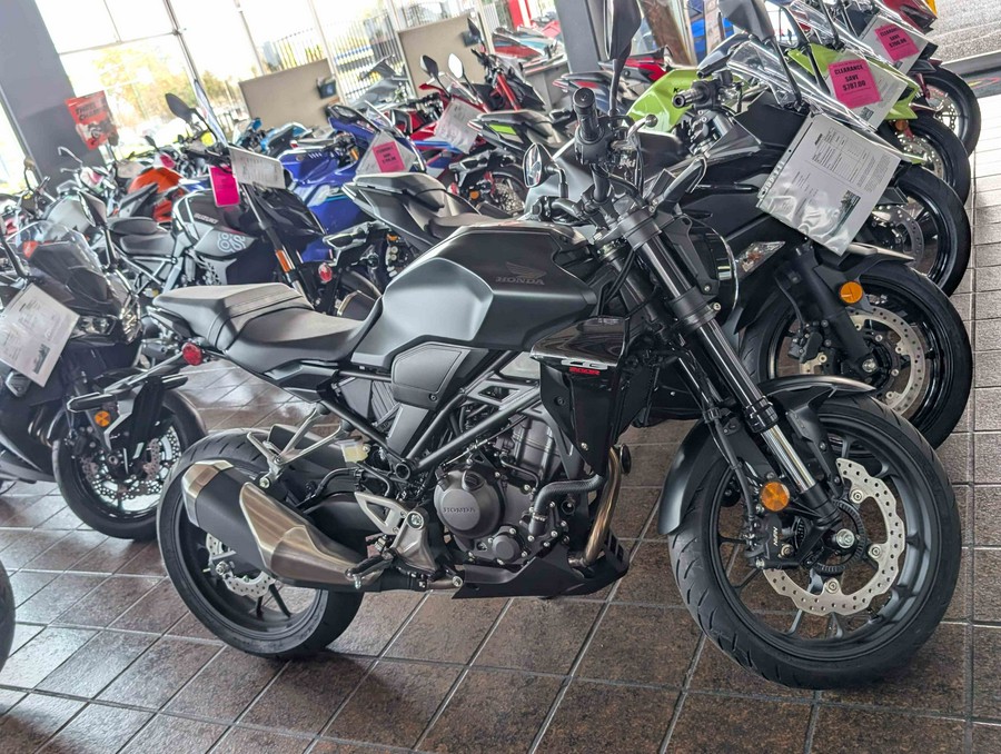 2026 Honda CB300R Matte Black Metallic - 600468