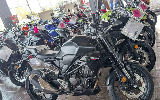 2026 Honda CB300R Matte Black Metallic - 600468