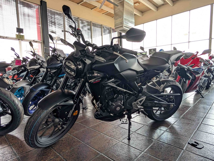 2026 Honda CB300R Matte Black Metallic - 600468